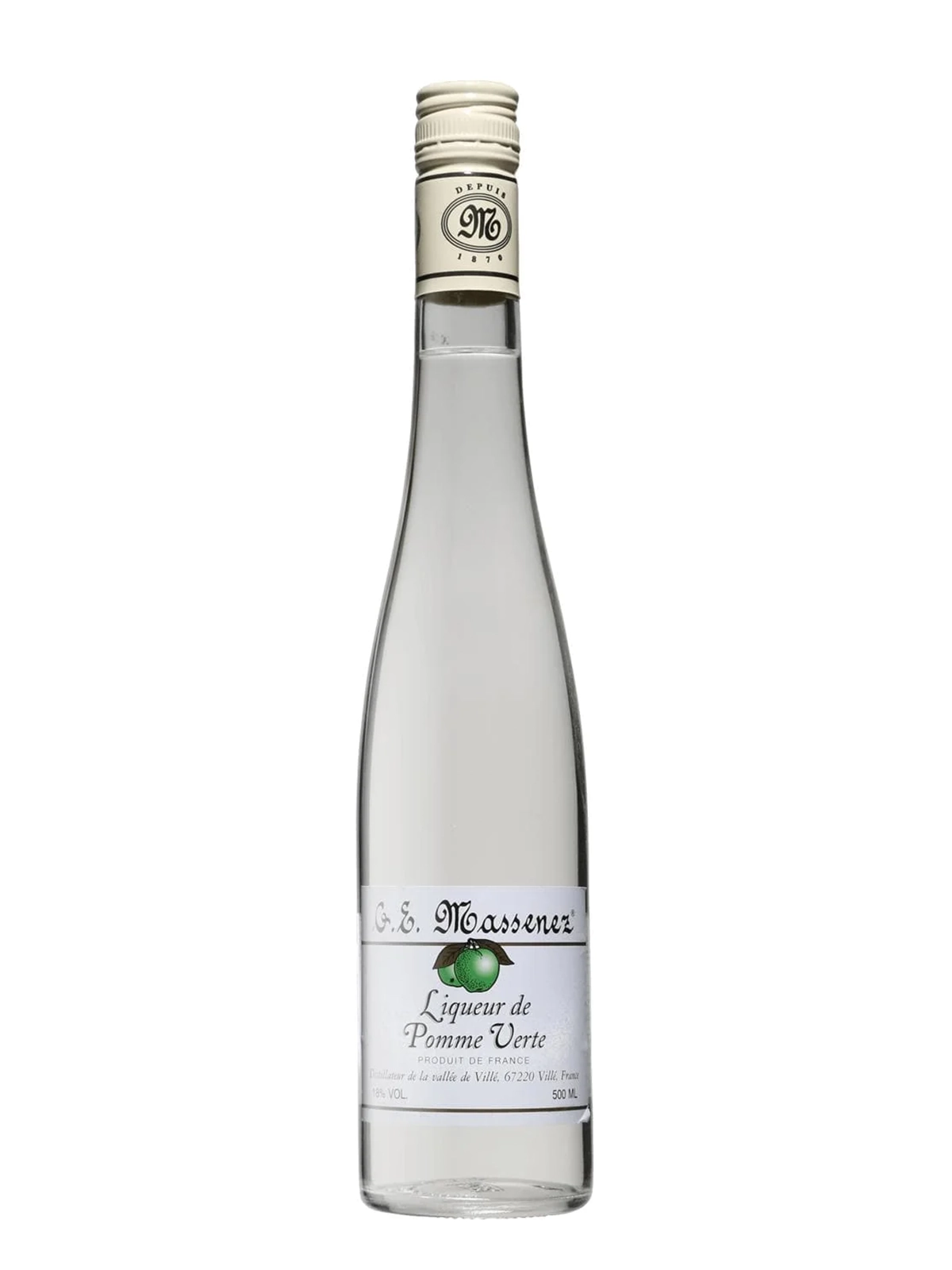 Massenez Green Apple Liqueur Pomme Verte 500ml